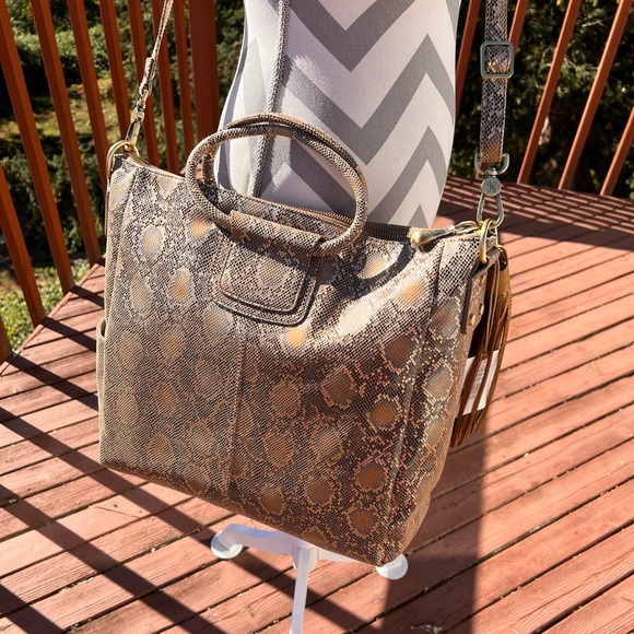 HOBO Sheila handbag in Metal Snake NWT! - Picture 2 of 8